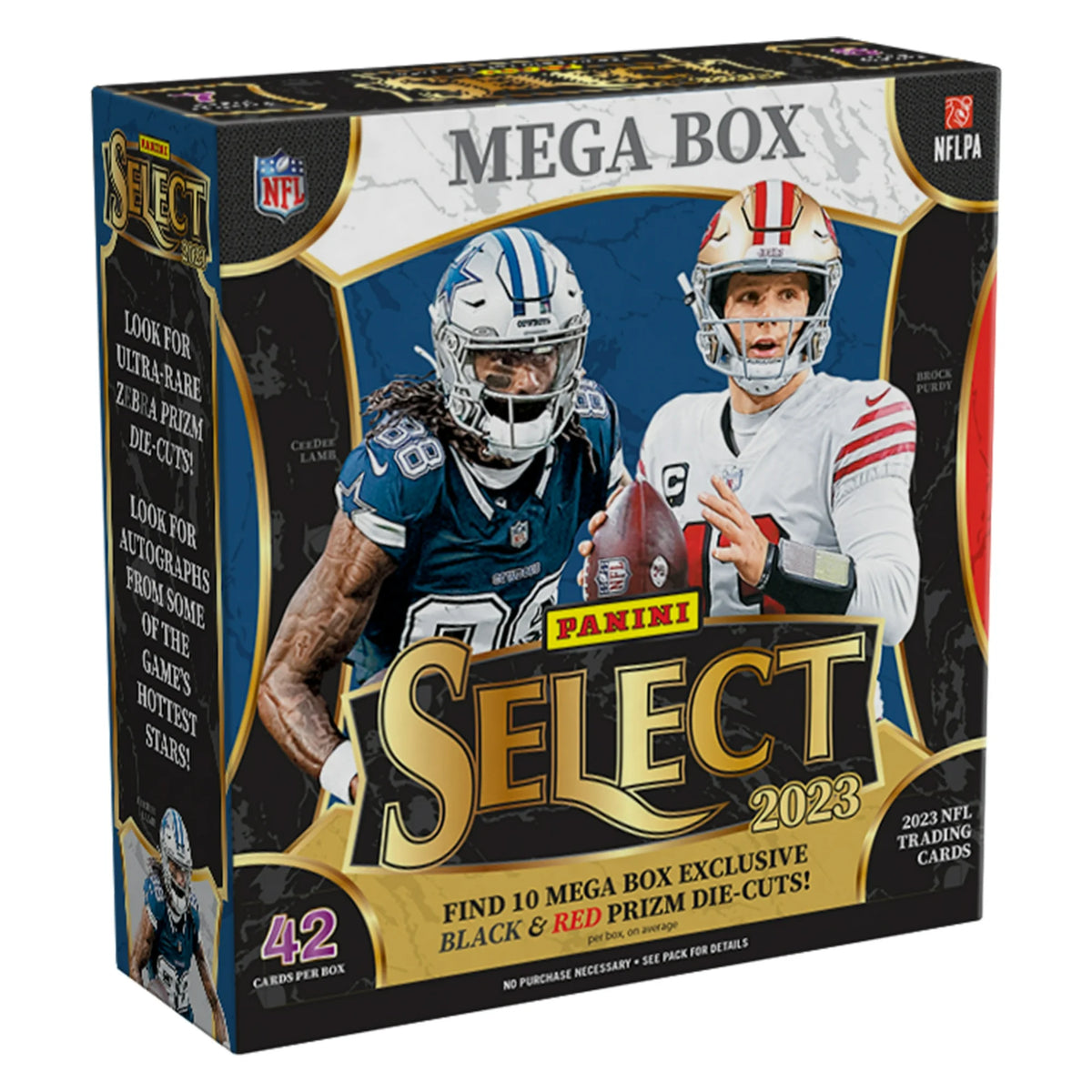 Panini PSFM23 2023 Select Football Trading Cards Mega Box VIPOutlet