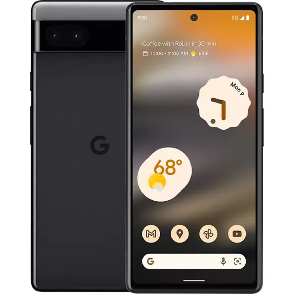 Google GA02998USPP Pixel 6A, 128GB Black 12 (MP) Megapixels 6.1 in 5G –  VIPOutlet