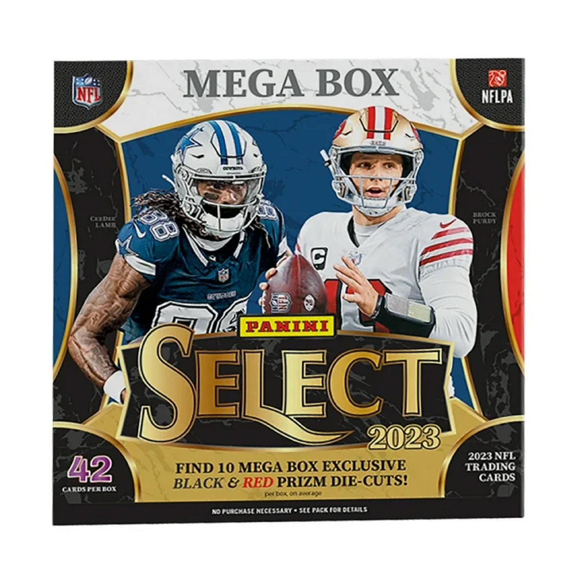Panini PSFM23 2023 Select Football Trading Cards Mega Box VIPOutlet