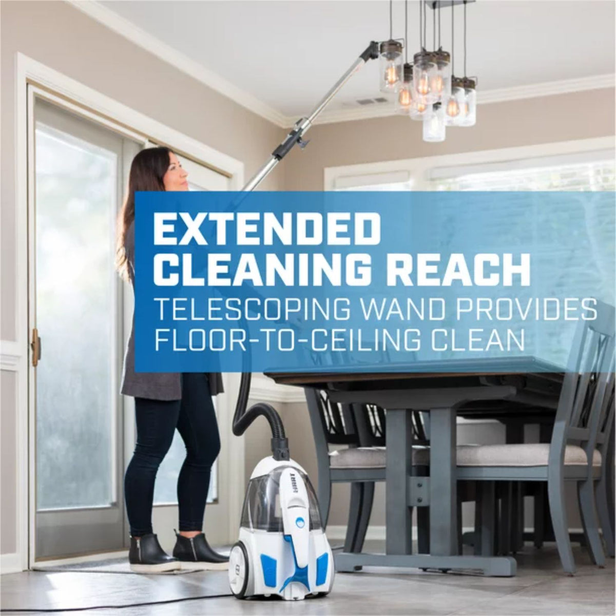 Hart DC1000 MultiSurface Bagless Canister Vacuum VIPOutlet