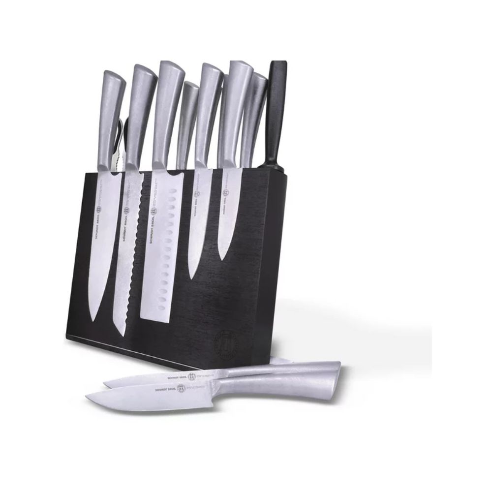 Schmidt Brothers Cutlery 14 Pc Elite Series Knife Block Set – VIPOutlet