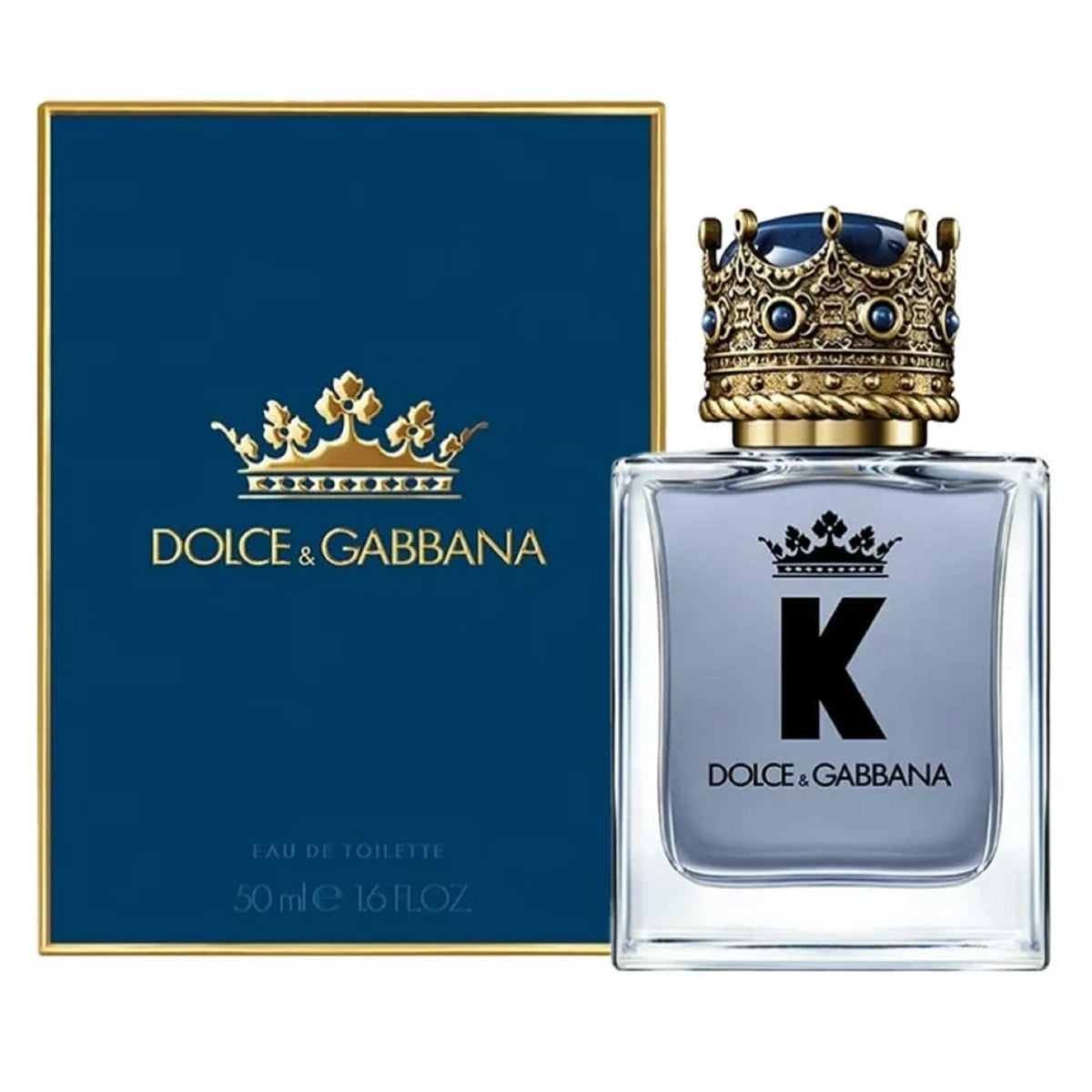 Dolce & Gabbana 10887 K Eau de Toilette, Cologne for Men, 1.6 oz