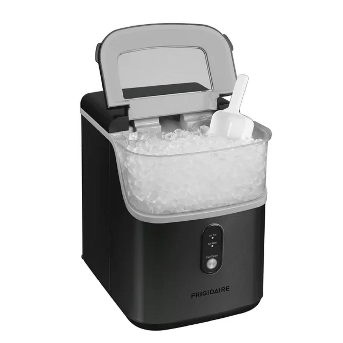 33 lbs Stainless Steel Crunchy Chewable Nugget Ice Maker by