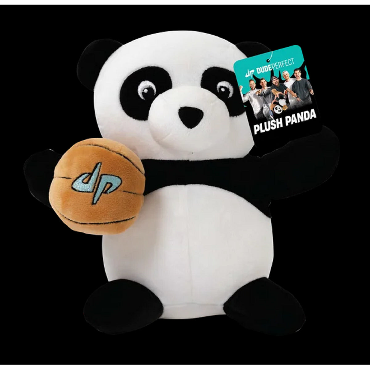 Dude Perfect Collectable Plush Basketball Panda Toy for All Ages 