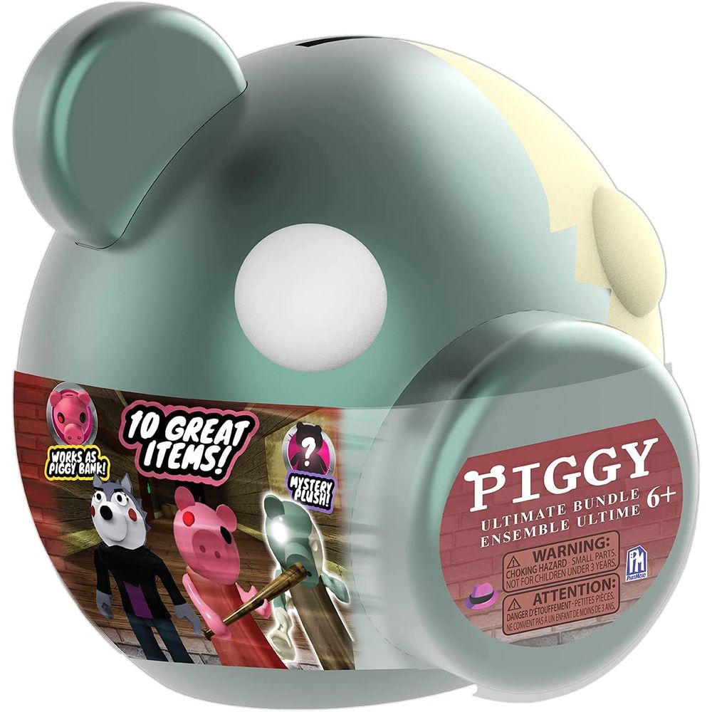 PIGGY - Piggy Head Bundle (Contains 8 Items, Series 1, Includes DLC Items)