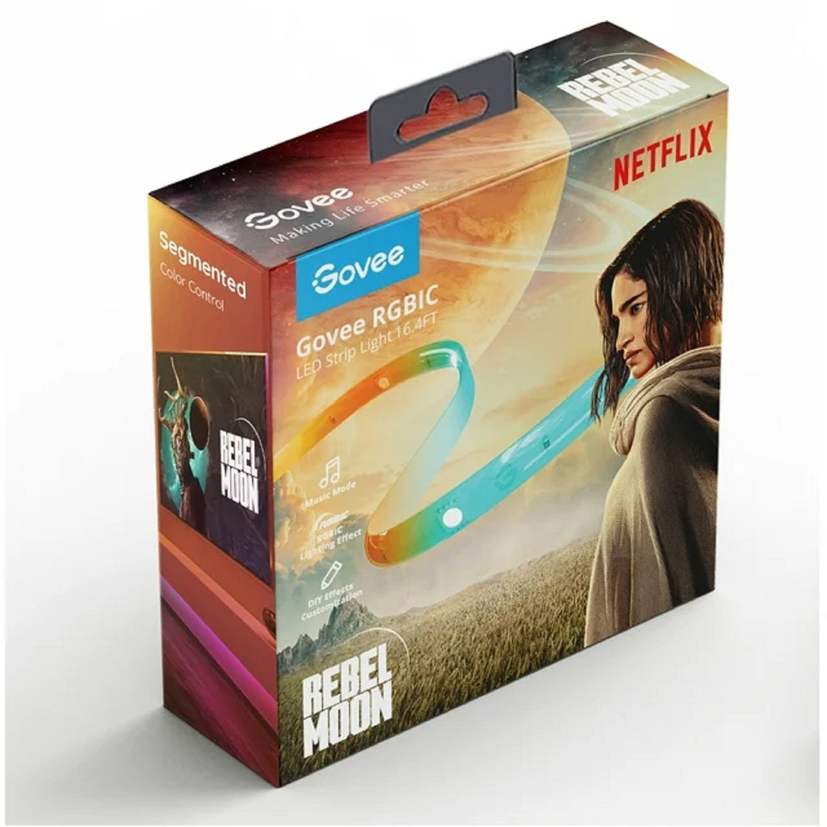 Govee RGBIC 9.8ft+49.2ft Led Strip Light Bundle Co-branded with Netflix
