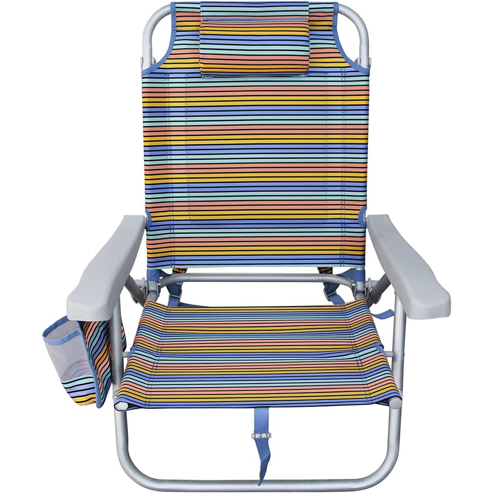 Hurley CHHRDLXBSSU Deluxe Backpack Beach Chair, One Size, Sunset