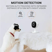 Instachew IC137W Indoor Security Camera for Cats and Dogs