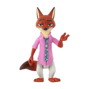 Disney Zootopia 2 Two Pack, 3-Inch Articulated Figures of Nick Wilde and Nibbles Maplestick