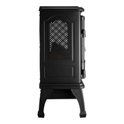 Mainstays SHAG-G24F Black 1500w 2-Setting 3D Electric Stove Heater with Life-like Flame