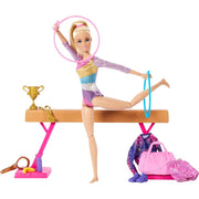 Mattel HRG52 Barbie Gymnastics Doll & Accessories, Playset with Blonde Fashion Doll
