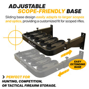 Rush Creek Creations 5-Gun Wall Rack