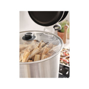 Vasconia 32-Qt. Steamer And Tamale Pot With Glass Lid - METALLIC ONE SIZE