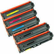 HP CF410AQ Black, Cyan, Magenta & Yellow Toner Cartridges, 4 Cartridges (CF410A, CF411A, CF412A, CF413A)