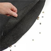 GLI Pool Products Armor Shield Floor Pad, Polypropylene Geotextile, 15-Foot Round Above Ground Pool Liner Protection 70-0015RD-BLK-160