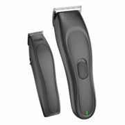 Wahl 3028040 Cordless Pro Combo Hair Clipper and Touch Up Trimmer with Rinseable Blades, Black