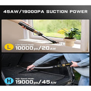Fanttik Slim V10 Apex Cordless Car Vacuum, 4-in-1 Portable Mini Handheld Vacuum
