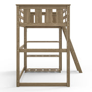 Better Homes Gardens BHW-10012 Kane Twin Loft Bed, Natural