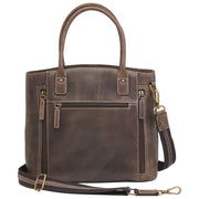 Gun Tote'n Mamas Distressed Buffalo Concealed Carry Tote Handbag