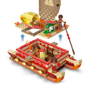LEGO Disney Moana's Adventure Canoe Building Toy Set