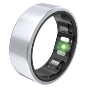 QALO QRNT Slim Smart Ring, Titanium Alloy Health Tracker with Heart Rate Variability, Sleep, Stress, Blood Oxygen Monitoring, Gold, Size 6