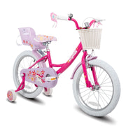 Joystar BIKE049pl-18 Unicorn 18inch Girls' Bike, Mint Purple