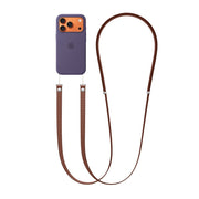 Apple Crossbody Strap, Eco-Friendly Adjustable Magnetic Length, Sienna, Compatible with iPhone 17 Series and iPhone Air Cases, MGGN4LL/A