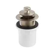 Brass Lift and Turn tub drain for 1-1/4