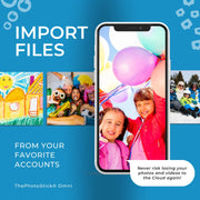 ThePhotoStick TPSOMNI256GB Omni - 256GB, Photo & Video Backup, File Save & Transfer, USB & Multiport Connection