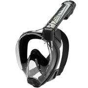 Cressi Se010503 Baron & Tonga Snorkeling Sets, Clear/Black, L/XL