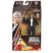WWE Monday Night War Elite Collection Eric Bischoff Action Figure, 6-Inch, Deluxe Articulation, TrueFX Technology, Microphone Accessory, Interchangeable Parts