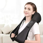 Naipo 10161382 Shiatsu Back and Neck Massager with Heat Deep Kneading Massage for Neck