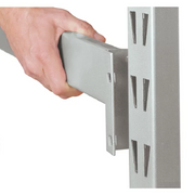 Muscle Rack BW24272W3SILV Freestanding Garage Storage Shelf, Silver, 800 lbs Capacity