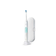 Philips Sonicare ProtectiveClean 5100 HX6857/11 Plaque Control, Rechargeable Electric Toothbrush with Pressure Sensor, White Mint