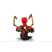 LEGO 76326 Marvel Iron Spider-Man Bust Building Kit for Adults