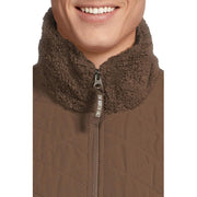 The North Face Cabin Fleece Full Zip Men's Jacket, Smokey Brown, Medium, 100% Recycled Polyester, NF0A8DQ01OI