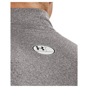 Under Armour ColdGear Armour Compression Mock Men's Compression Shirt, Dual-Layer Fabric, Charcoal Light Heather Black, Medium Tall, 1366072