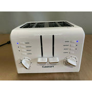 Cuisinart CPT-142P1 Compact 4-Slice Toaster, White