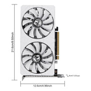 SOYO RX6500 XT Gaming Graphics Card, 4GB GDDR6, 256-Bit, PCI Express 4.0 x4, Dual Fan Cooling