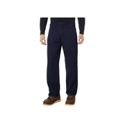 Carhartt Men's Flame Resistant Canvas Work Pants, Loose Fit, Dark Navy, 34x30, FRB159