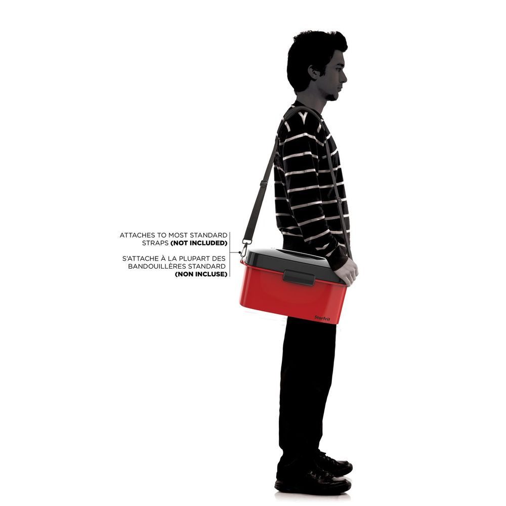 Starfrit 24730 Hot Dog Steamer, Red VIPOutlet