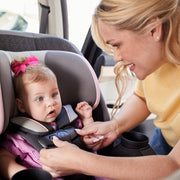 Safety 1st TriFit All-in-One Convertible Car Seat, Slim Profile, One-Hand Adjustable Headrest and Harness, Machine-Washable Fabric, Removable Cup Holders