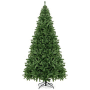 Costway 9FT PVC Christmas Tree 2132 Tips Hinged Solid Metal Legs