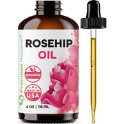 Premium Nature Organic Rosehip Seed Essential Oil, 118 ml