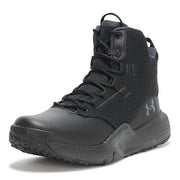 Under Armour Men's Micro G Stellar Mid Tactical Boots, Black Anthracite, Size 11.5