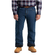 Berne Heartland Fleece-Lined Denim Jeans - Stone Wash Dark - 32x32