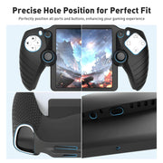 Foluck PSP301 3 in 1 Protective Accessory Set for PlayStation Portal with EVA Carrying Case, Black
