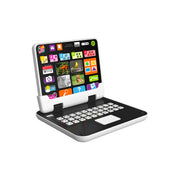 Kidz Delight K15500M-I Tech Too My First 2 in 1 Tablet, Black