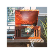 Crosley CR704B-PA Musician 3-Speed Turntable with Radio, CD/Cassette Player, Aux-in and Bluetooth