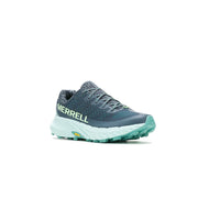 Merrell Agility Peak 5 Trail Running Shoes, Breathable Mesh TPU Upper, FloatPro Foam Midsole, Vibram MegaGrip Outsole, Slate, 9